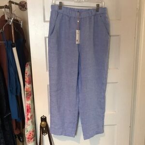 Light Blue Linen Pants